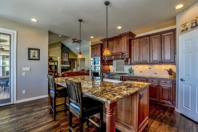 How to remove water stains from marble countertops?