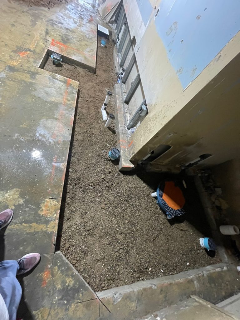 Cut the Concrete Slab for Plumbing (Step-2) - MetroEcom Inc